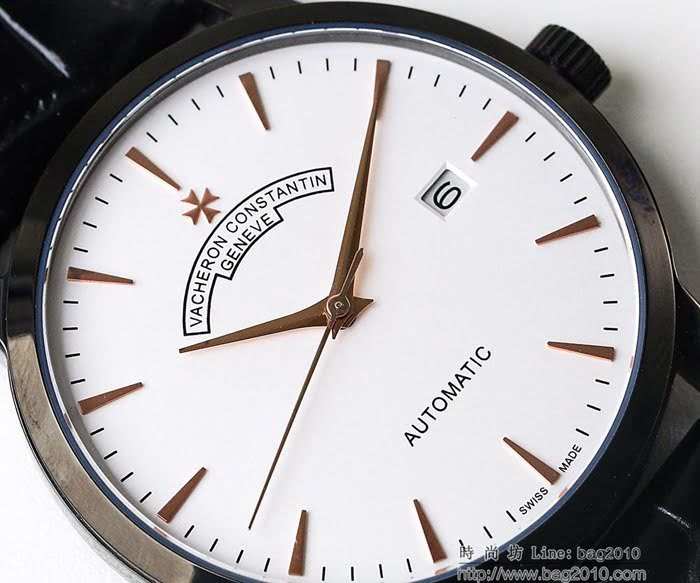 江詩丹頓 Vacheron Constantin LS精品 2018新款 進口9015機芯 小牛皮原裝蝴蝶扣 超強防水 高檔男士腕表  wssb3636